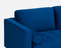 KINSEY velvet loveseat