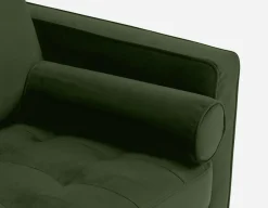 KINSEY velvet loveseat