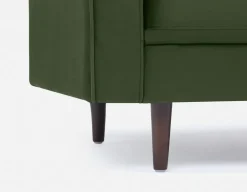 KINSEY velvet loveseat