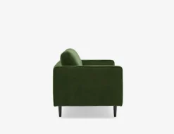 KINSEY velvet 3-seater sofa