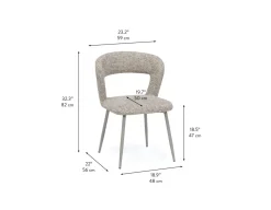 KIRIL modern contemporary dining chair