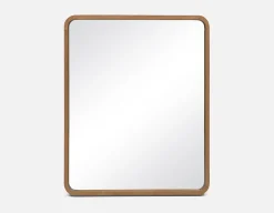 KYUSHA standing floor mirror with paulownia wood frame 36 cm x 147 cm