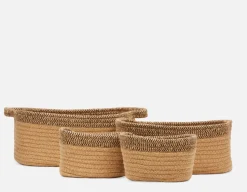 LAGER set of 4 baskets