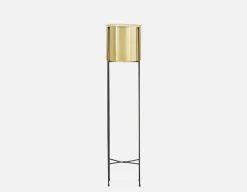 LAURI metal planter with stand 102 cm