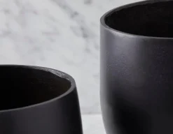 LAWRENCE 2-piece aluminum planter set
