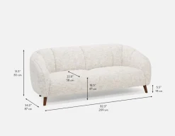 LENNA modern style sofa