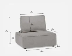 LEON modular sectional sofa customize to fit your space