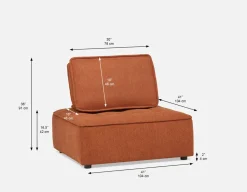 LEON modular sectional sofa customize to fit your space