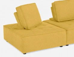 LEON 2-pc modular interchangeable sofa