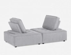 LEON 2-pc modular interchangeable sofa