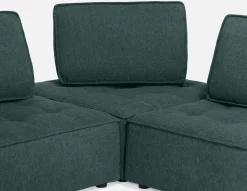LEON 3-pc modular interchangeable sofa