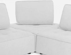 LEON 3-pc modular interchangeable sofa