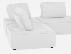 LEON 3-pc modular interchangeable sofa
