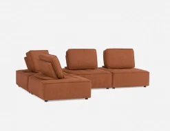 LEON 4-pc modular interchangeable sofa
