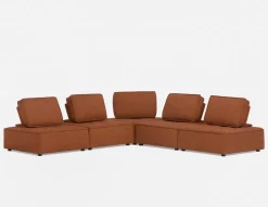 LEON 5-pc modular interchangeable sofa