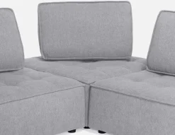 LEON 5-pc modular interchangeable sofa