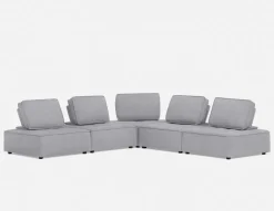 LEON 5-pc modular interchangeable sofa