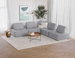 LEON 5-pc modular interchangeable sofa