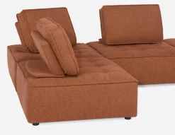 LEON 6-pc modular interchangeable sofa