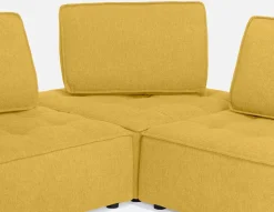 LEON 6-pc modular interchangeable sofa