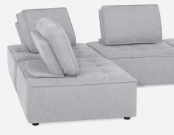 LEON 8-pc modular interchangeable sofa