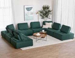 LEON 8-pc modular interchangeable sofa