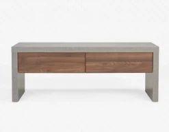 LIAM industrial chic coffee table 116 cm