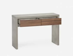 LIAM industrial chic console table 116 cm