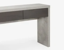 LIAM industrial chic console table 116 cm