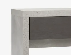 LIAM industrial chic console table 116 cm