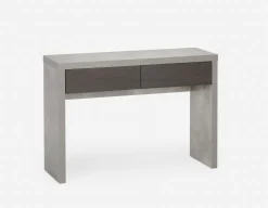 LIAM industrial chic end table 56 cm