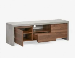 LIAM industrial chic media unit 157 cm