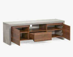 LIAM industrial chic media unit 157 cm