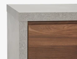 LIAM industrial chic media unit 157 cm