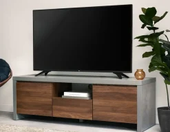 LIAM industrial chic media unit 157 cm