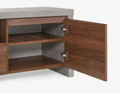 LIAM industrial chic media unit 157 cm