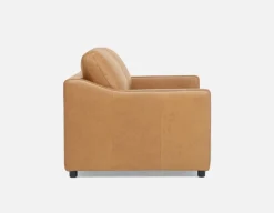 LIMA modern 100% leather 3-seater sofa
