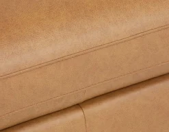 LIMA modern 100% leather 3-seater sofa