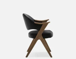 LORENA ash wood dining armchair