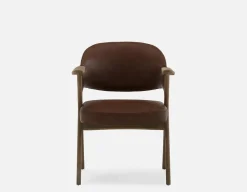 LORENA ash wood dining armchair