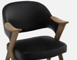 LORENA ash wood dining armchair