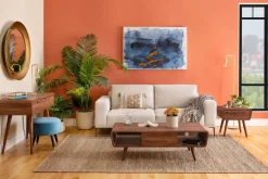 LOUNIS contemporary 3-seater sofa