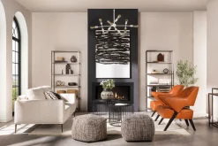 LOUNIS contemporary 3-seater sofa