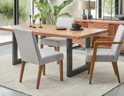 LYON acacia wood dining table 200 cm