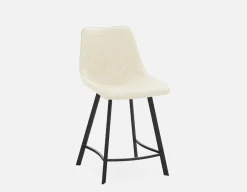 MALI adjustable counter height swivel stool