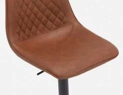 MALI adjustable counter height swivel stool