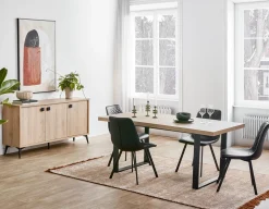 MALI mid-century modern dining chair