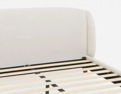 MARCIA mid-century modern upholstered king size bed