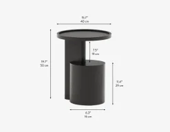 MARCUS modern contemporary end table