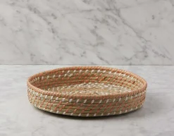 MARINE grass weaving tray 30 cm